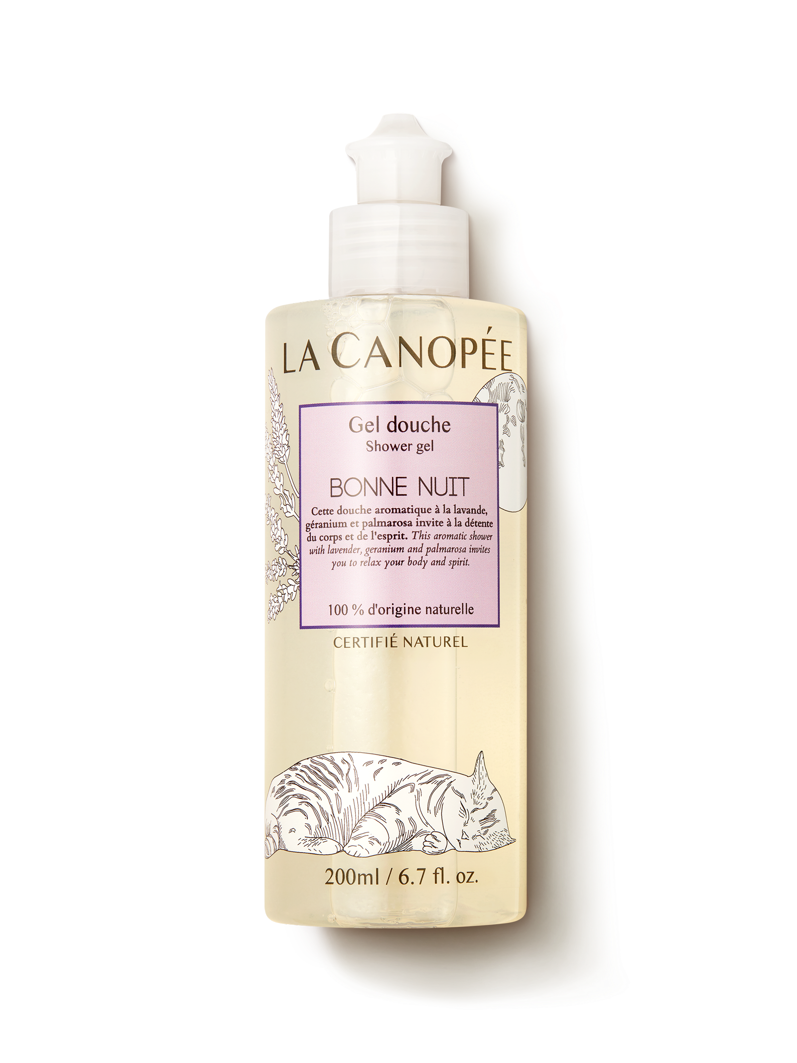 Gel Douche LA CANOPÉE Bonne Nuit 200 Ml - Pour Un Moment De Détente
