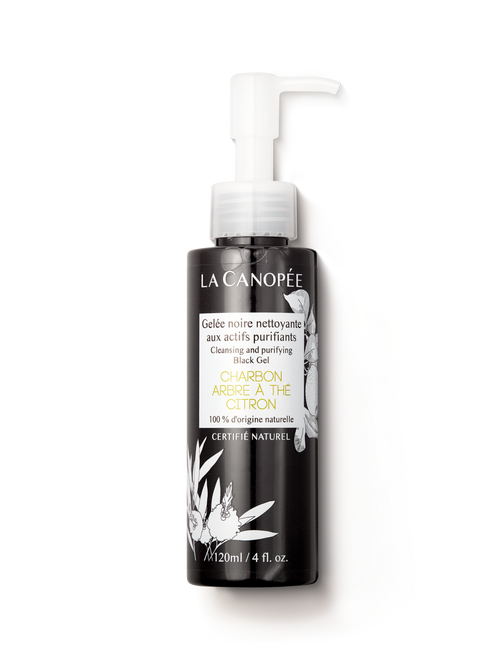 Gelée noire nettoyante aux actifs purifiants