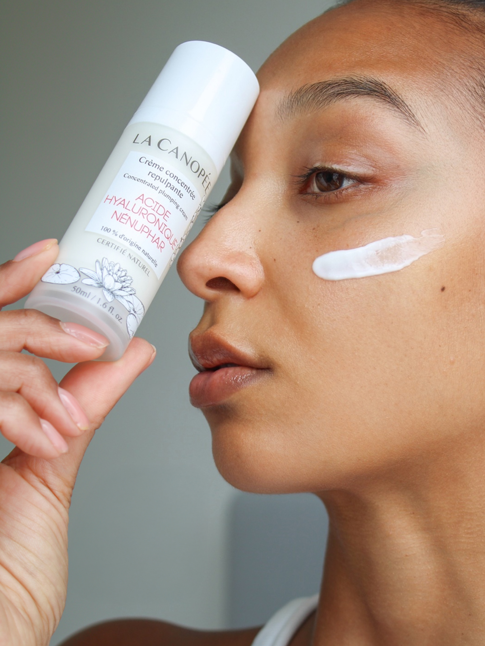 Application crème concentrée