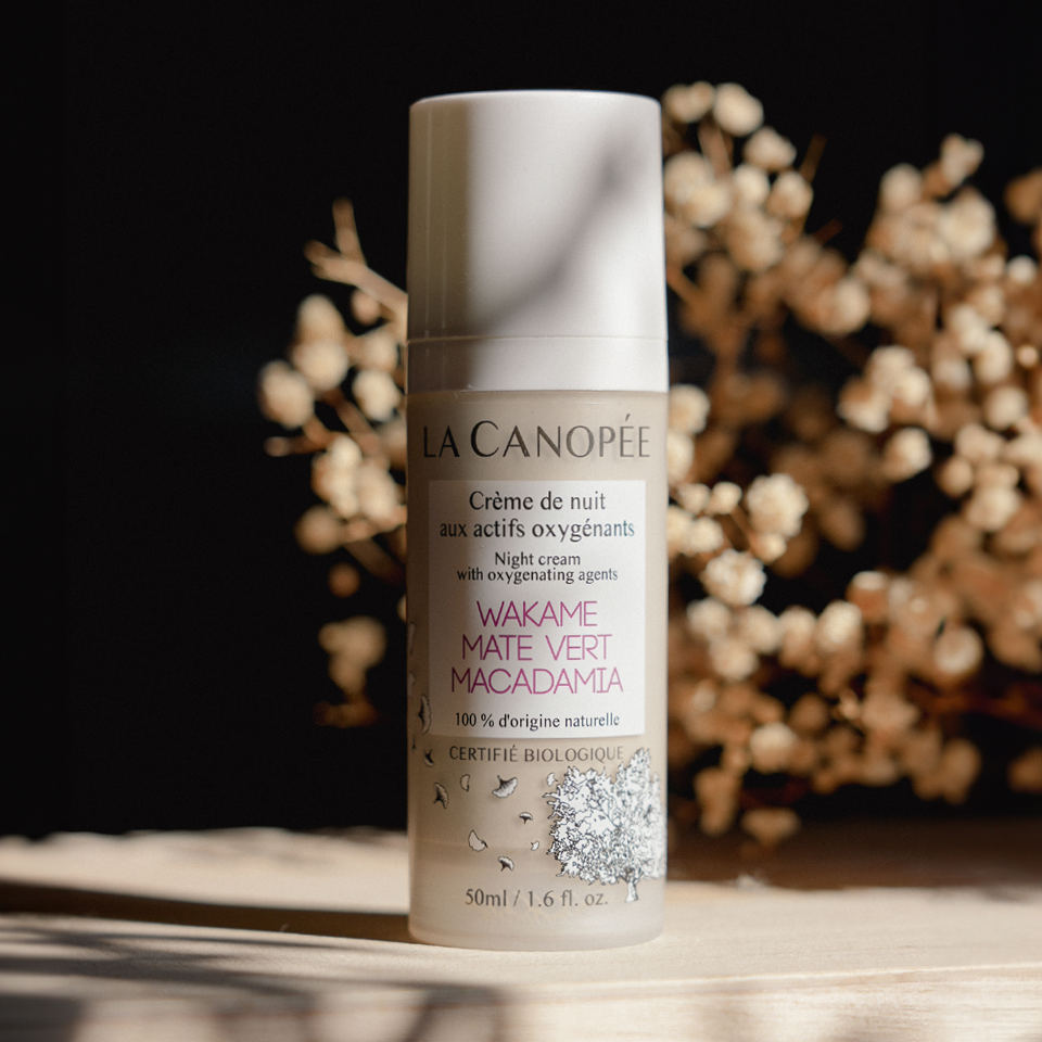 Crème de nuit aux actifs oxygénants