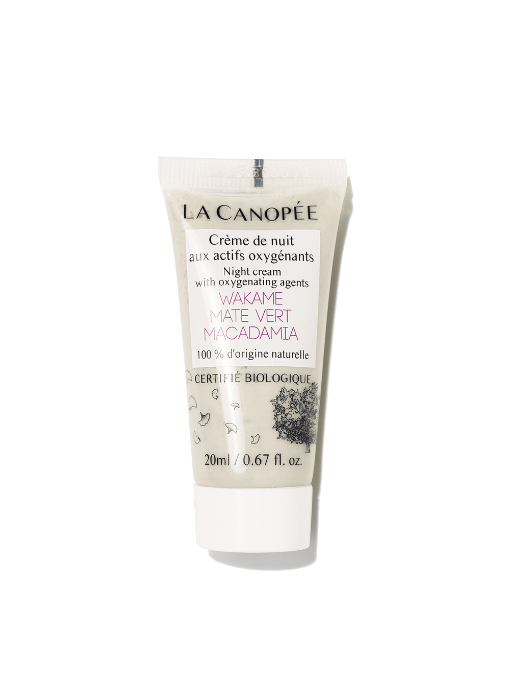 Crème de nuit aux actifs oxygénants