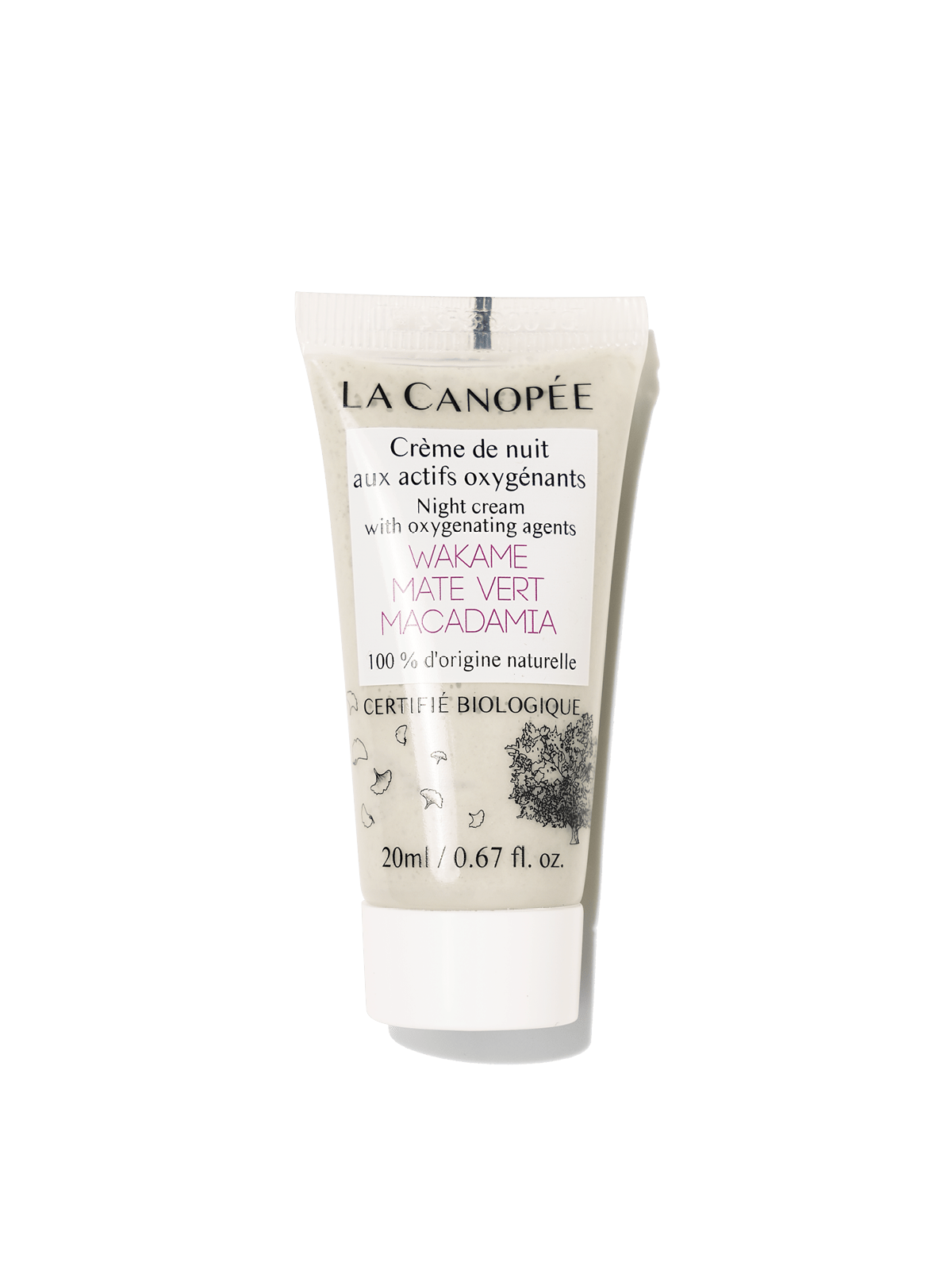 Crème de nuit aux actifs oxygénants