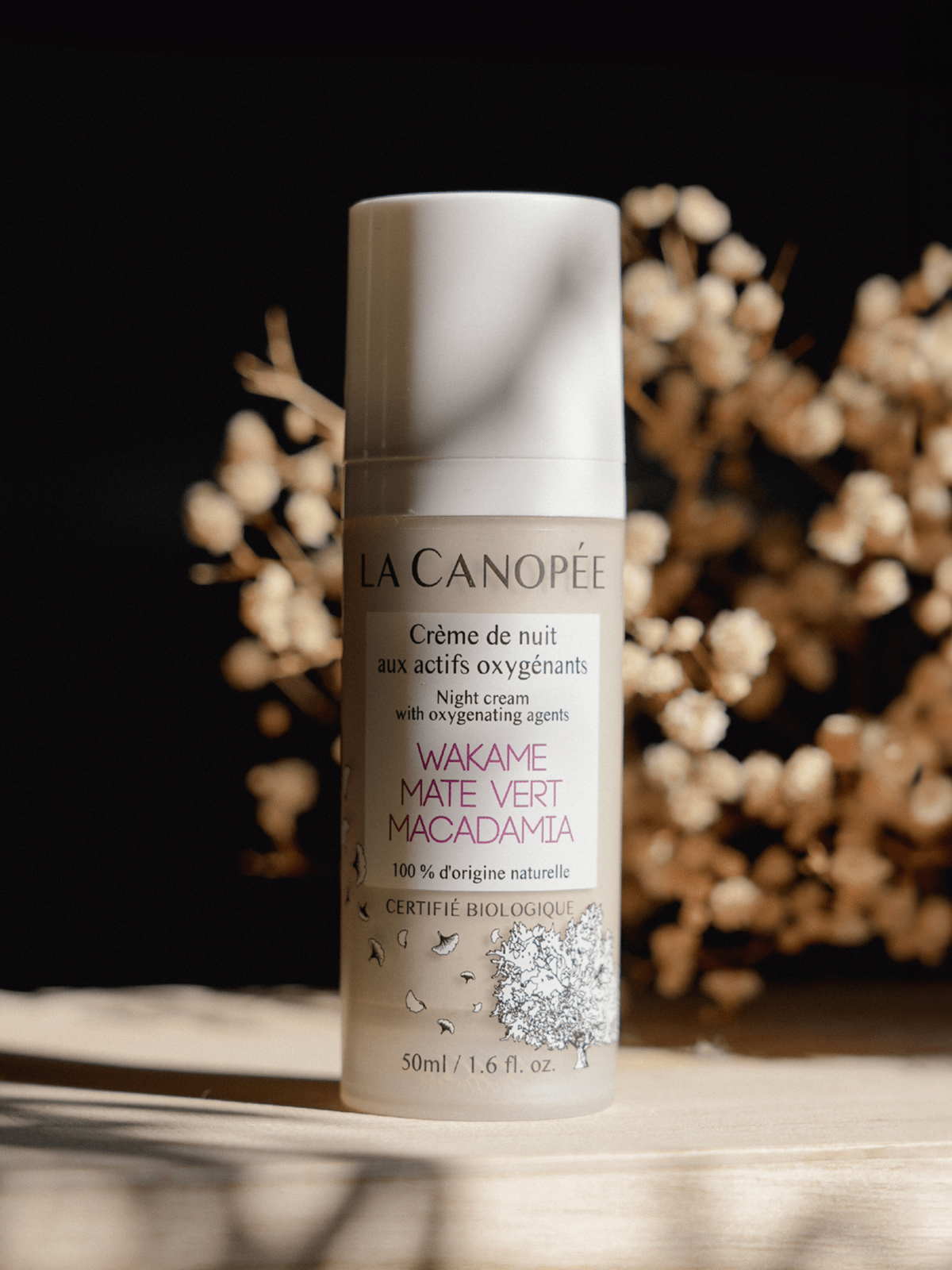 Crème de nuit aux actifs oxygénants
