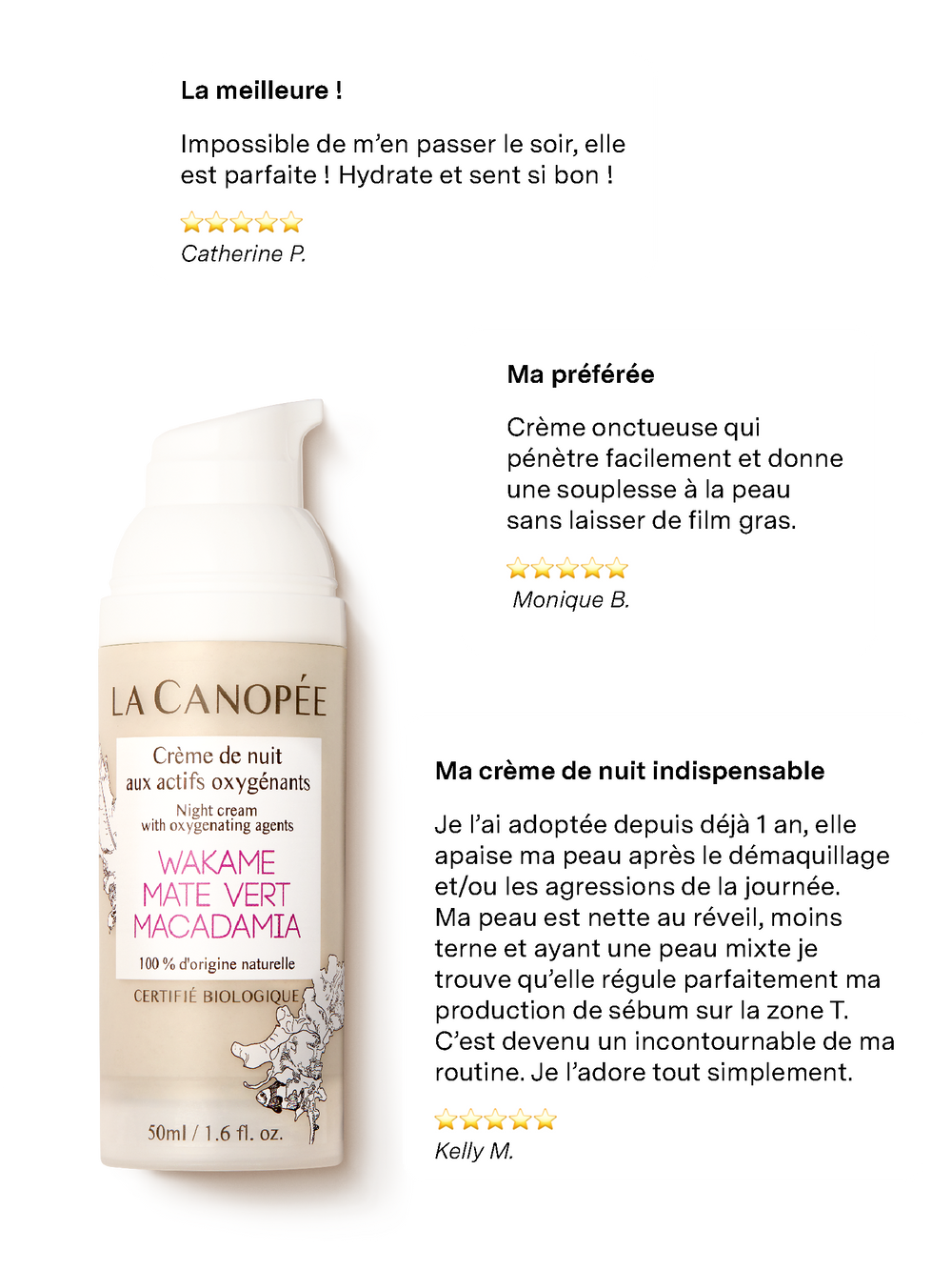 Crème de nuit aux actifs oxygénants