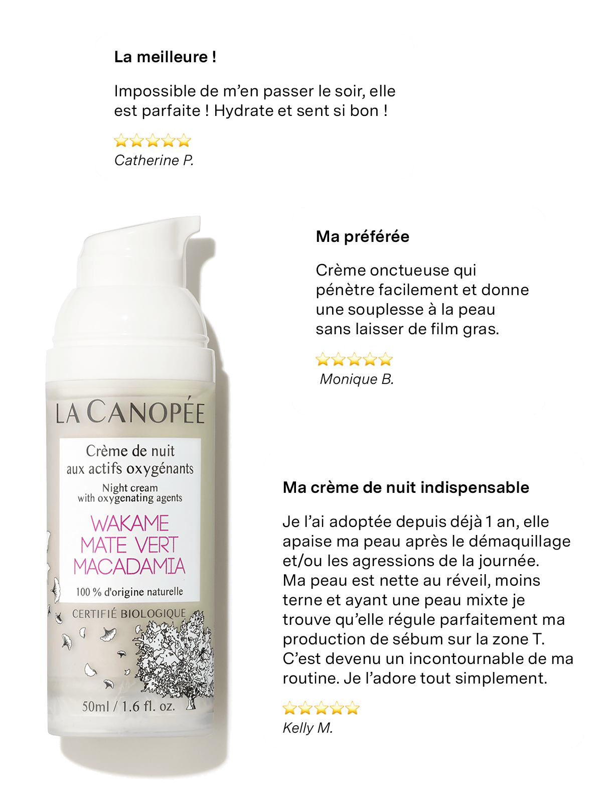 Crème de nuit aux actifs oxygénants SC