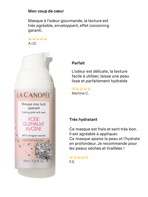 Masque rose lacté apaisant SC