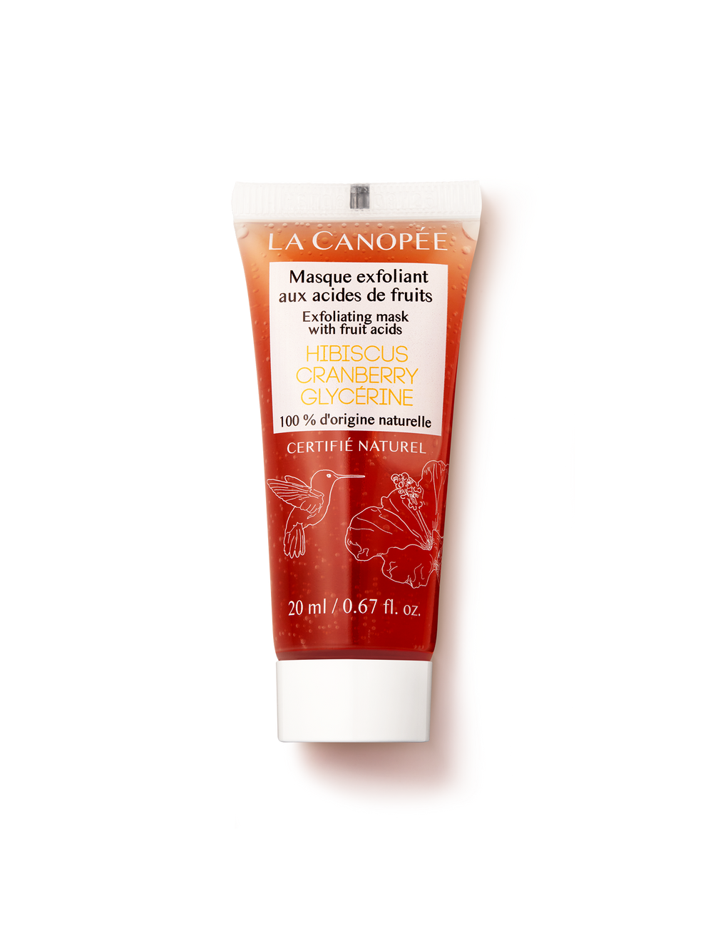 Masque exfoliant aux acides de fruits