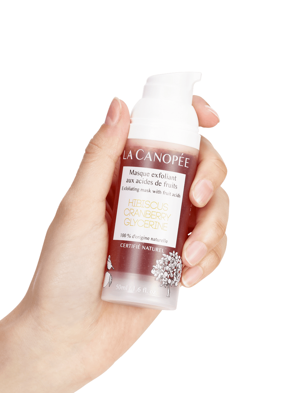 Masque exfoliant aux acides de fruits
