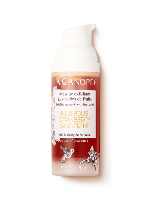 Masque exfoliant aux acides de fruits