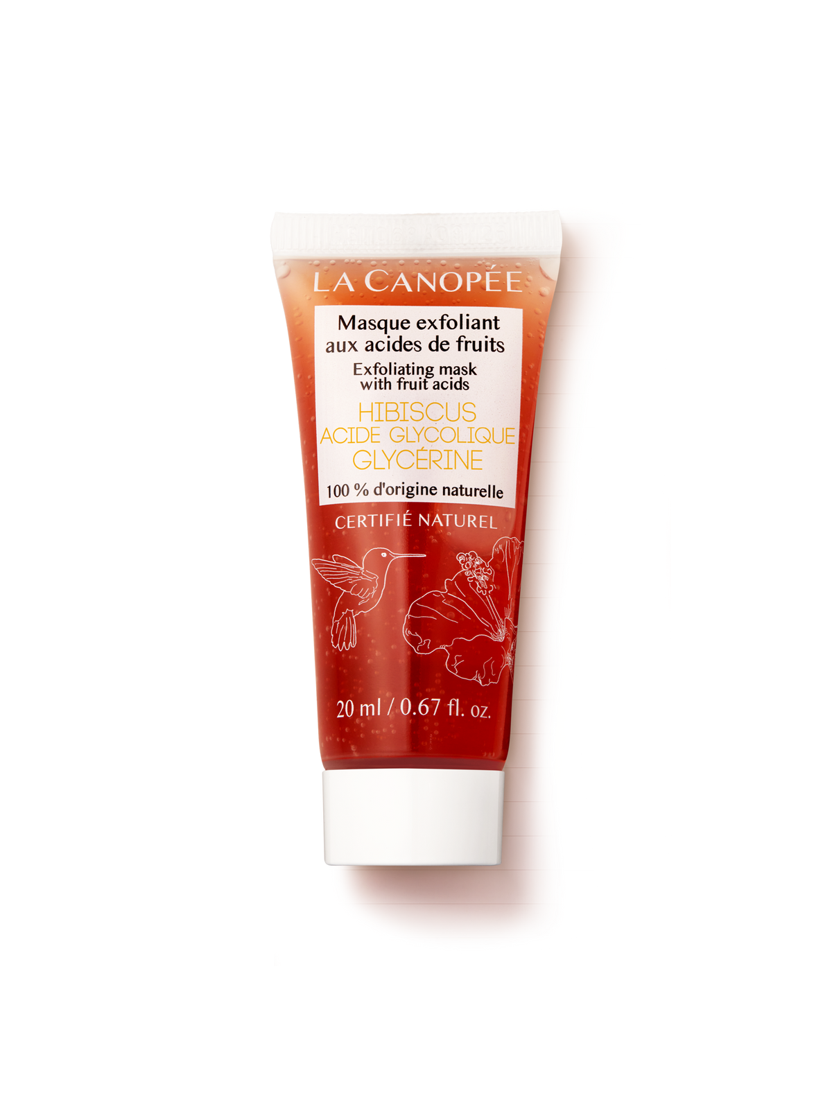 Masque exfoliant aux acides de fruits