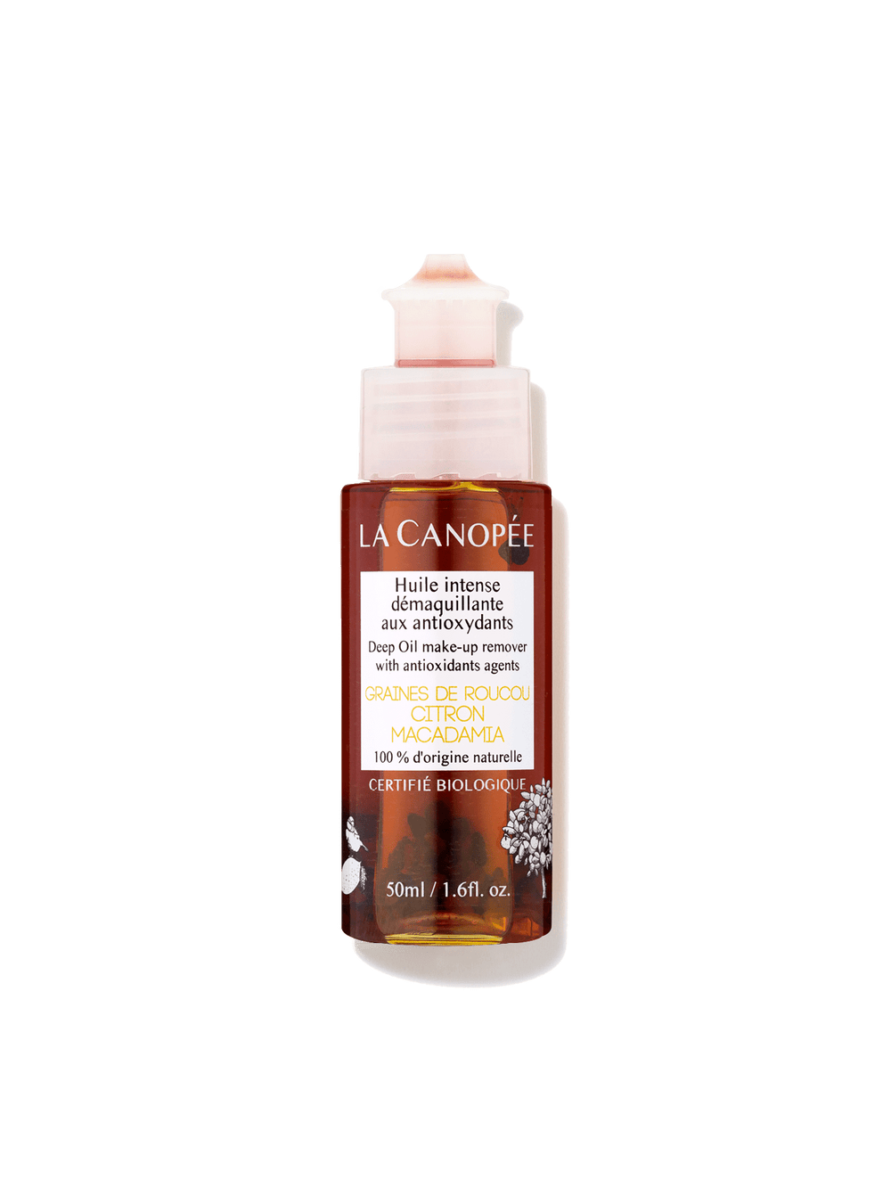 Huile intense démaquillante aux antioxydants