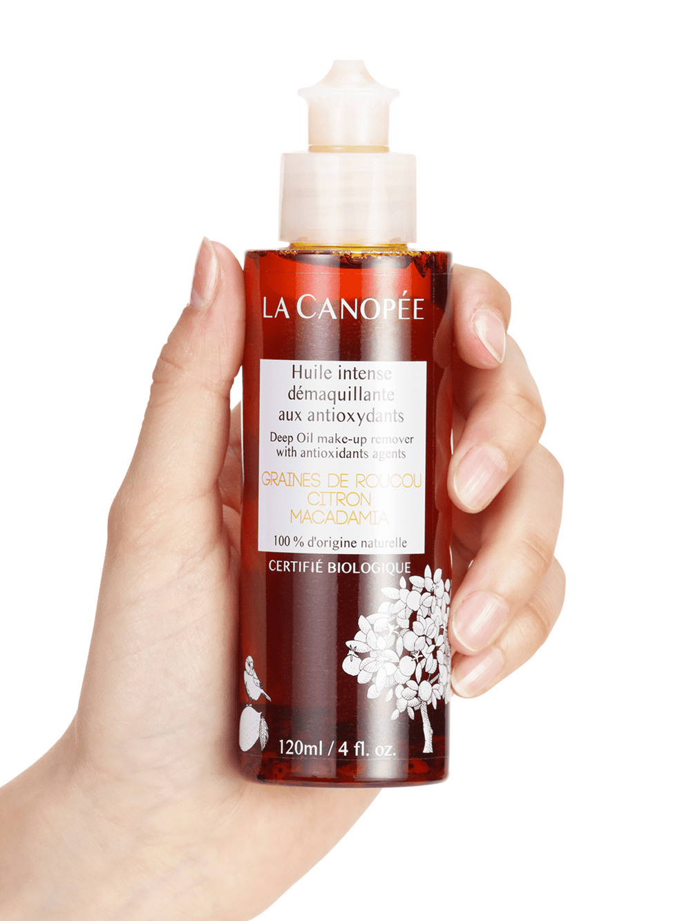 Huile intense démaquillante aux antioxydants