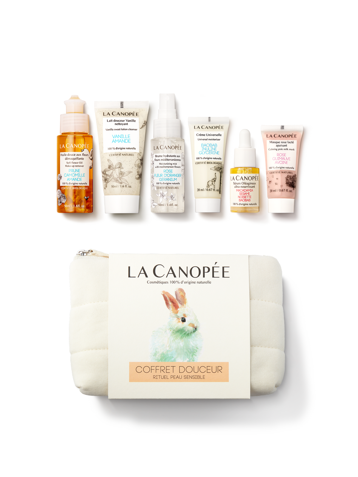 Coffret Douceur rituel peau sensible