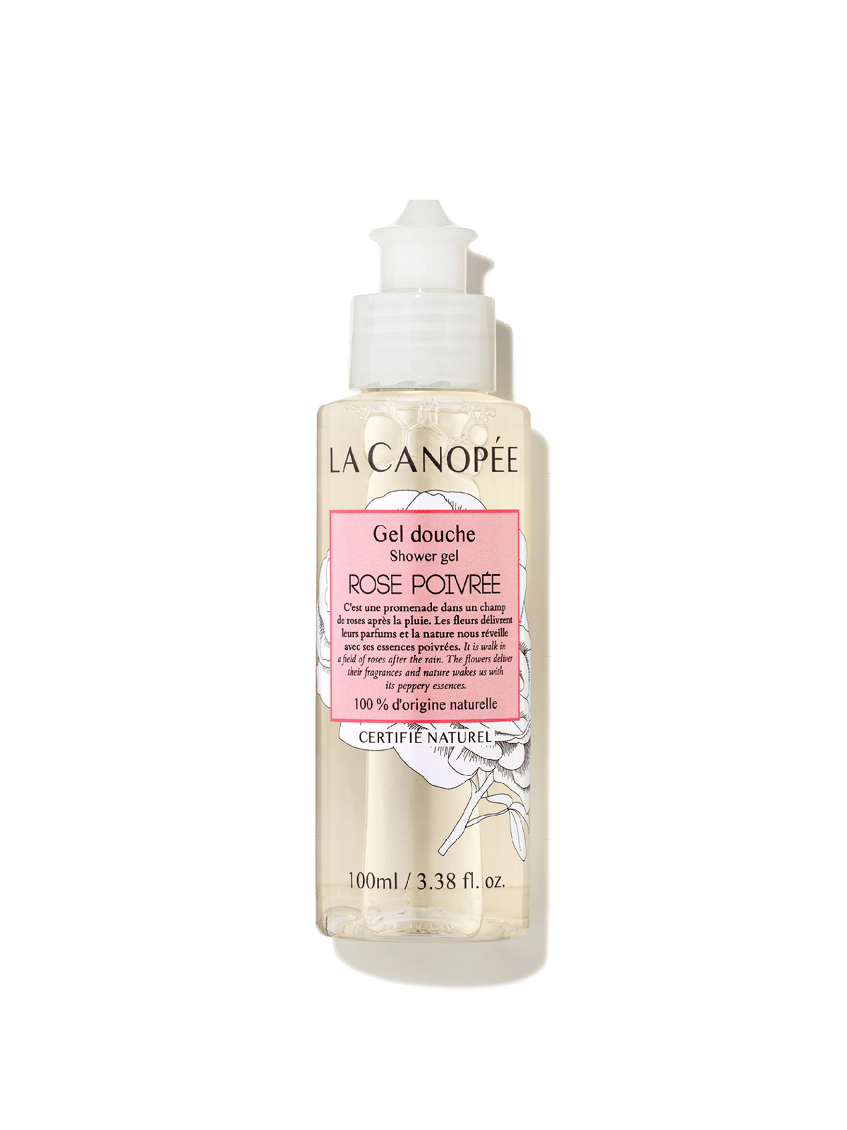 Rose poivrée Gel douche