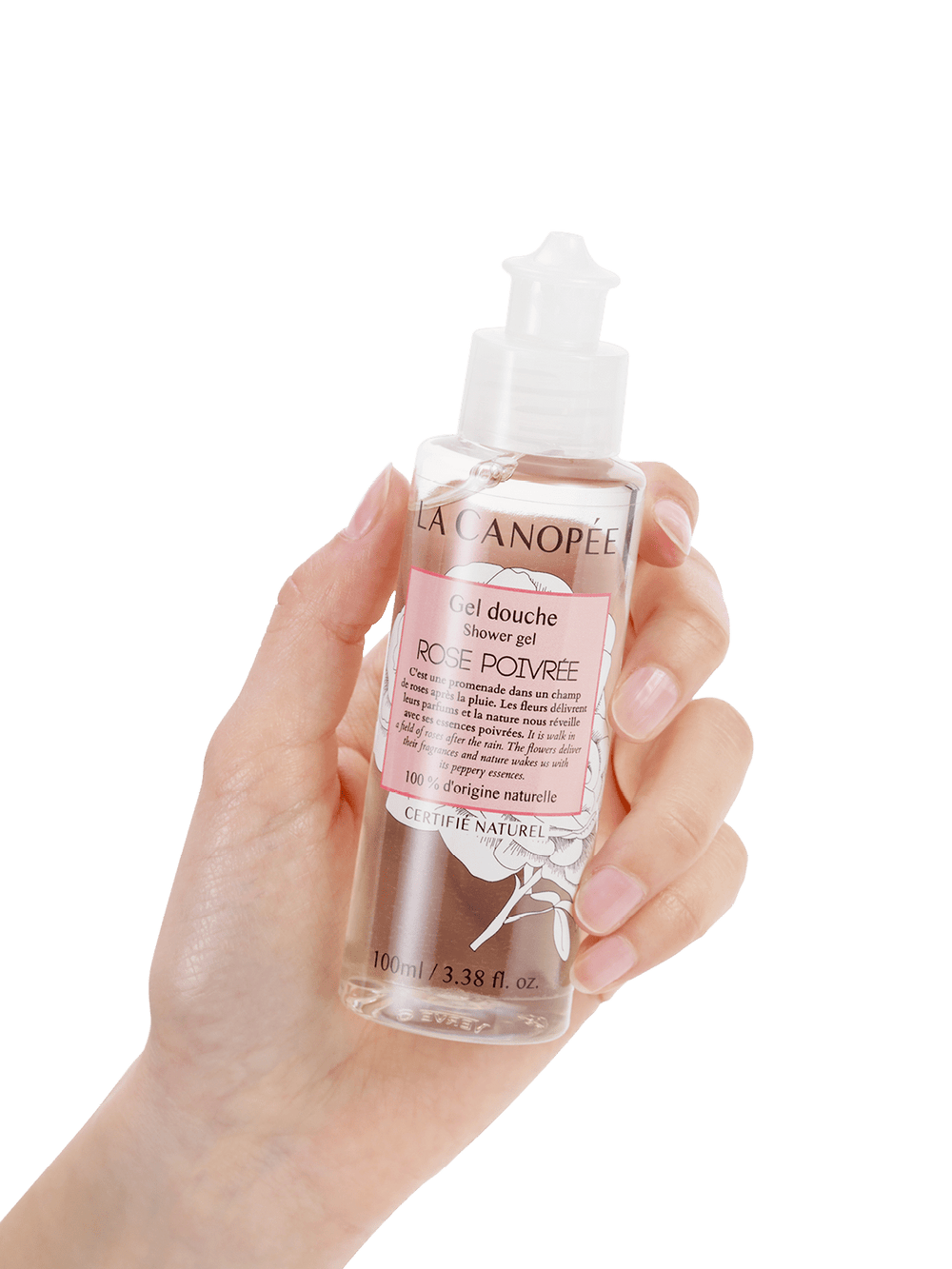 Rose poivrée Gel douche