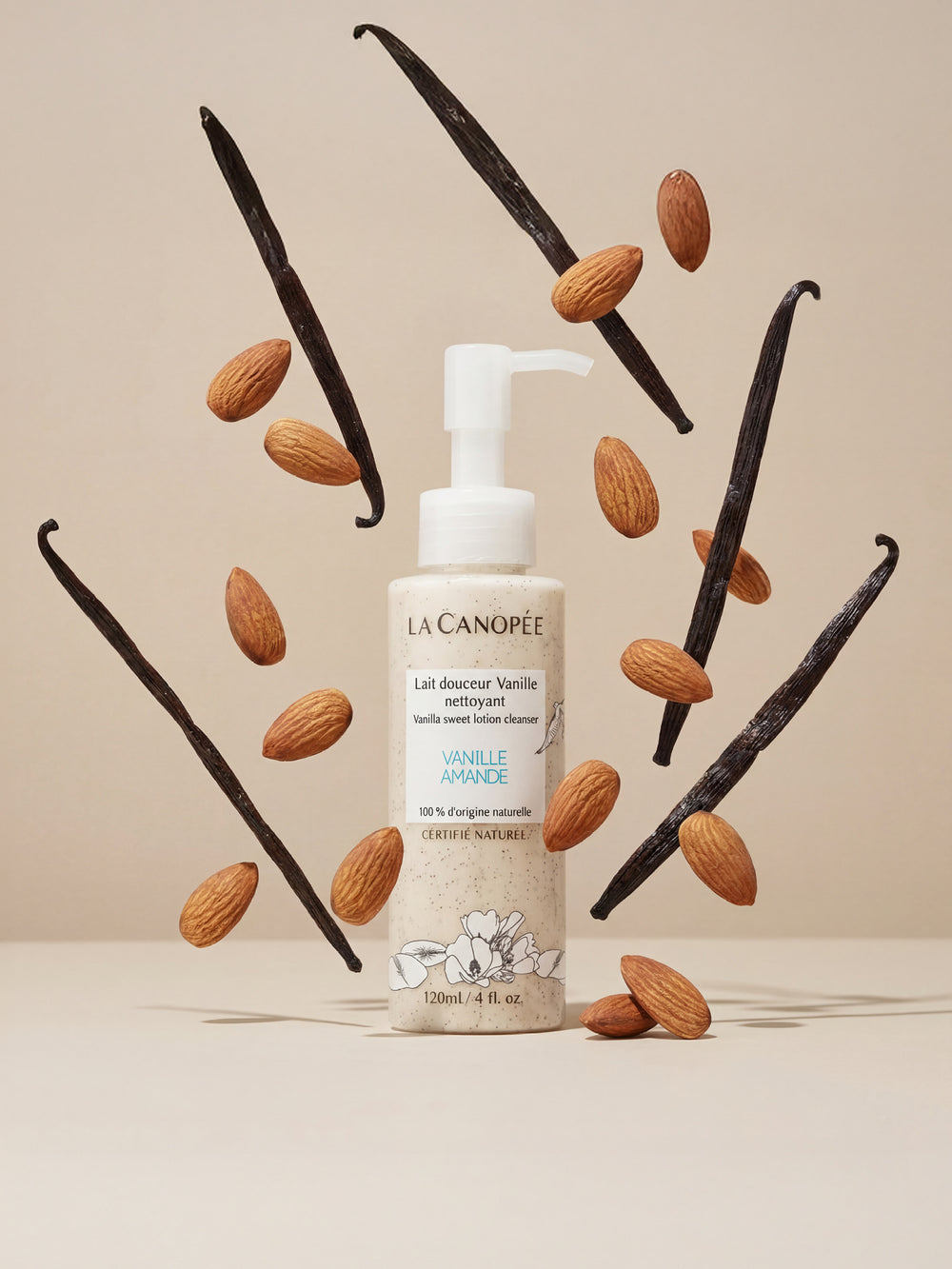 Lait douceur Vanille nettoyant