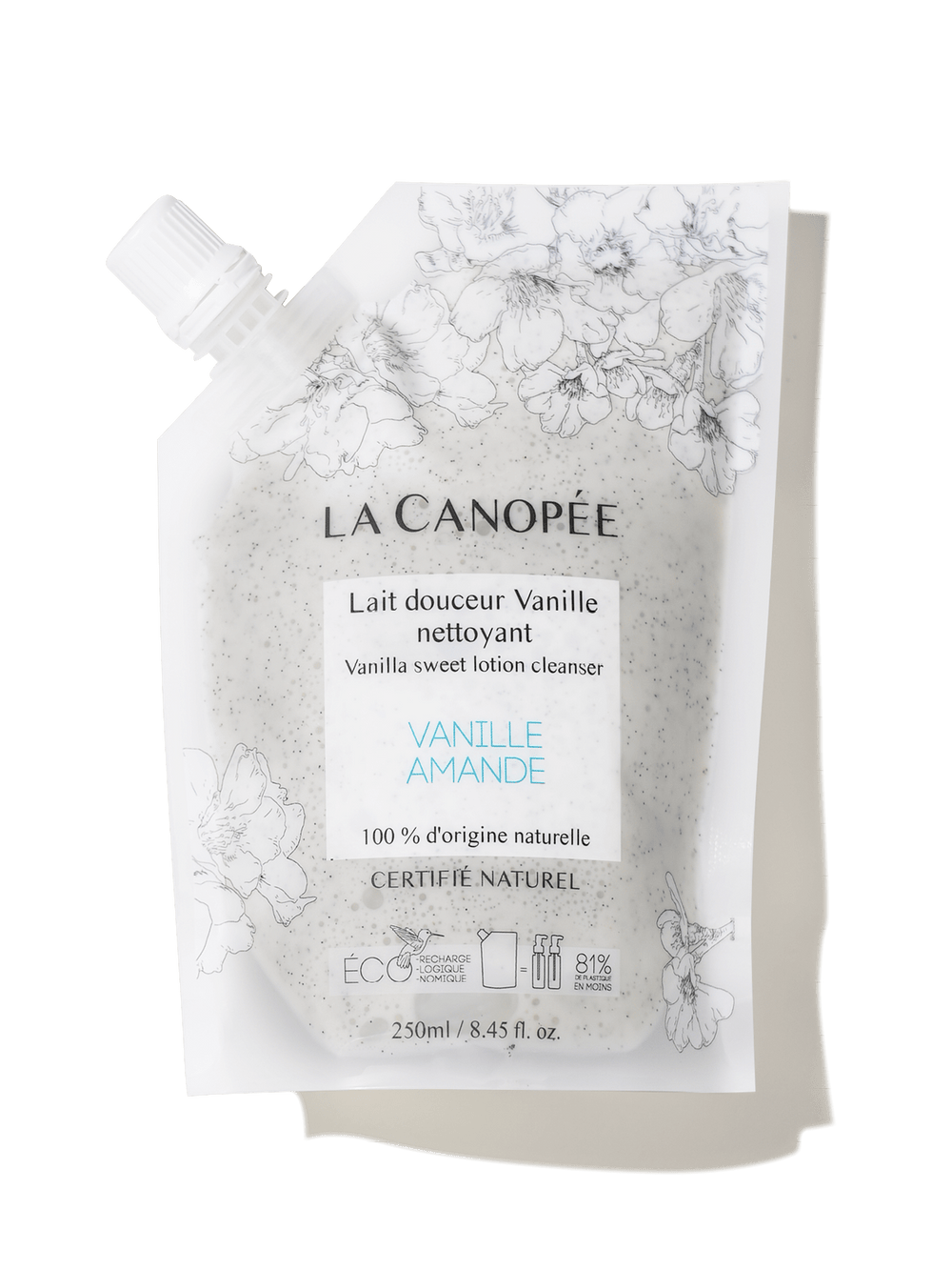 Lait douceur Vanille nettoyant
