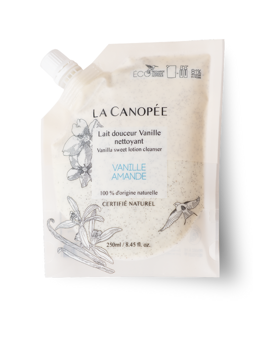 Lait douceur Vanille nettoyant
