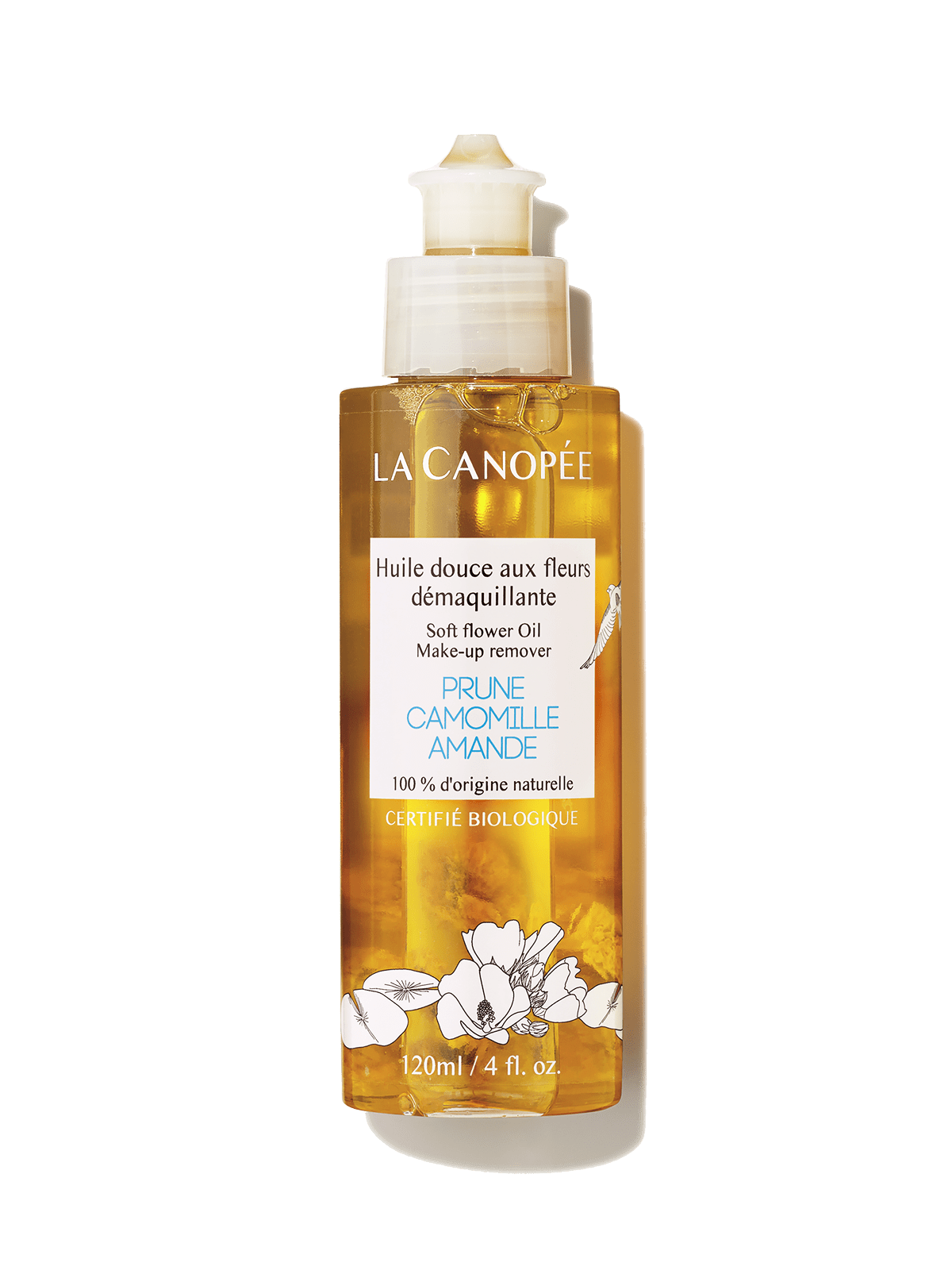 Huile douce aux fleurs démaquillante SC