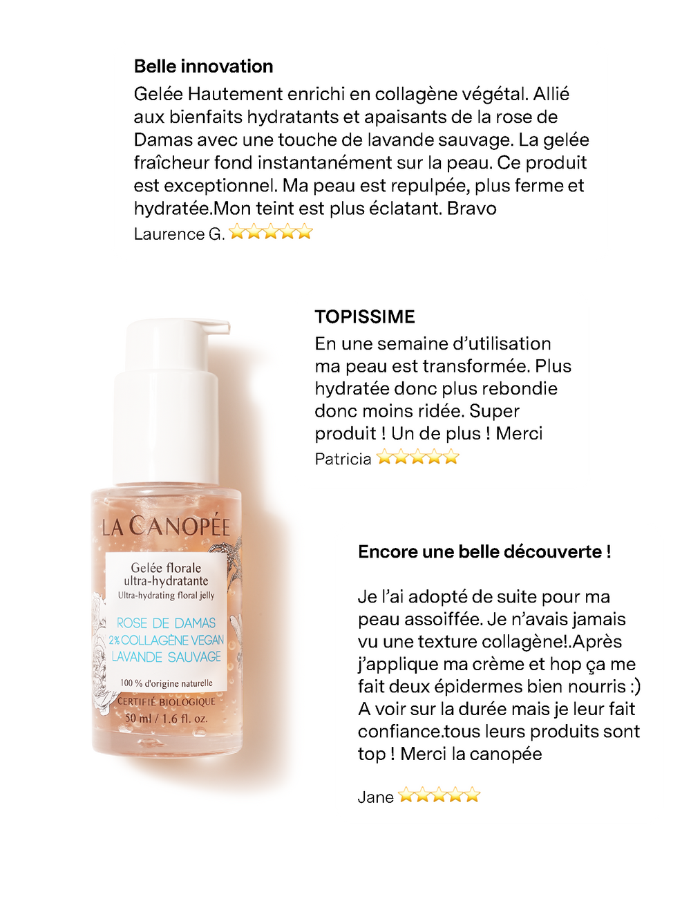 Gelée florale ultra-hydratante