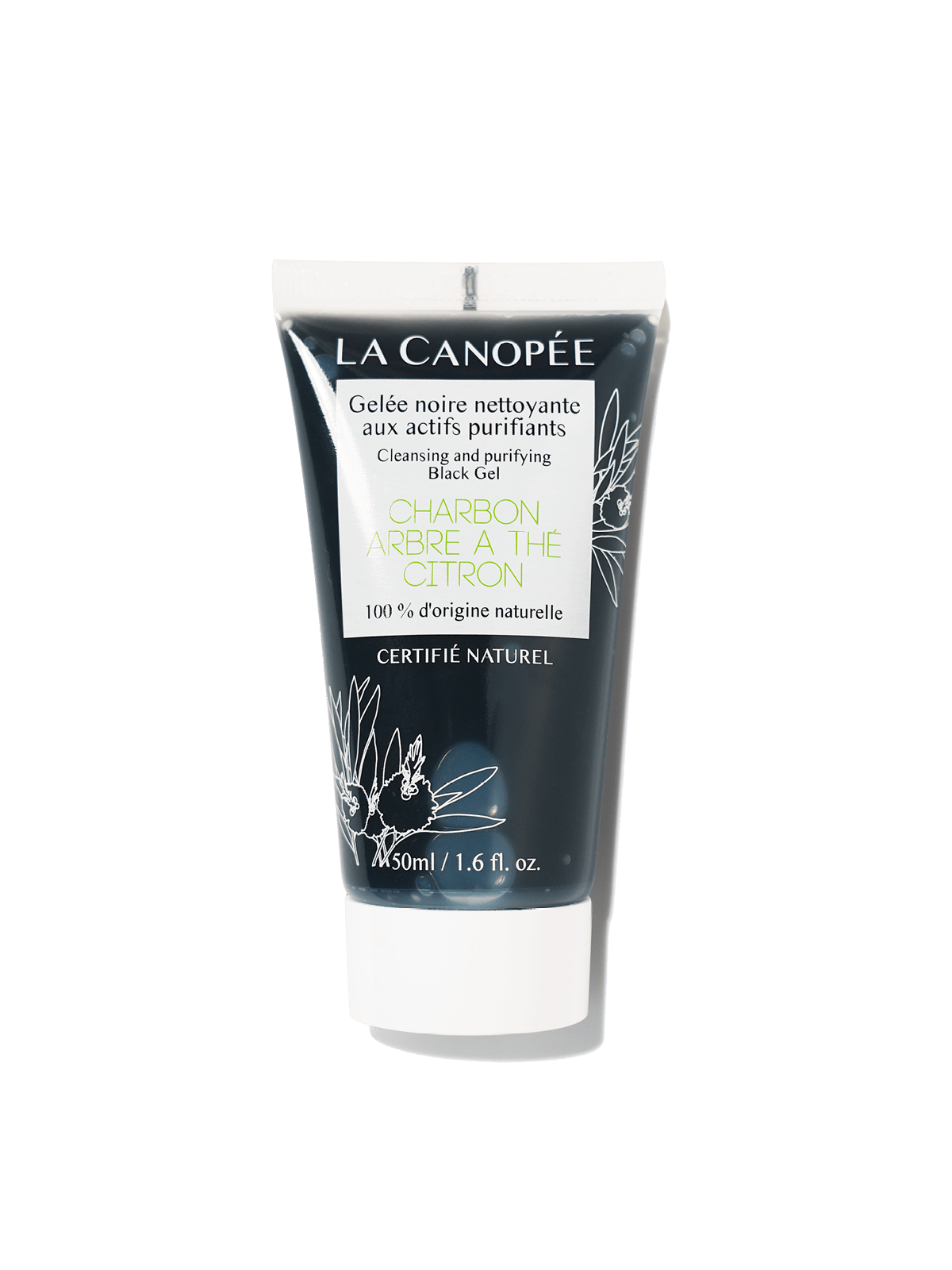 Gelée noire nettoyante aux actifs purifiants