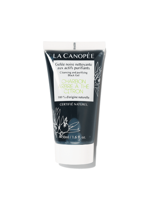Gelée noire nettoyante aux actifs purifiants