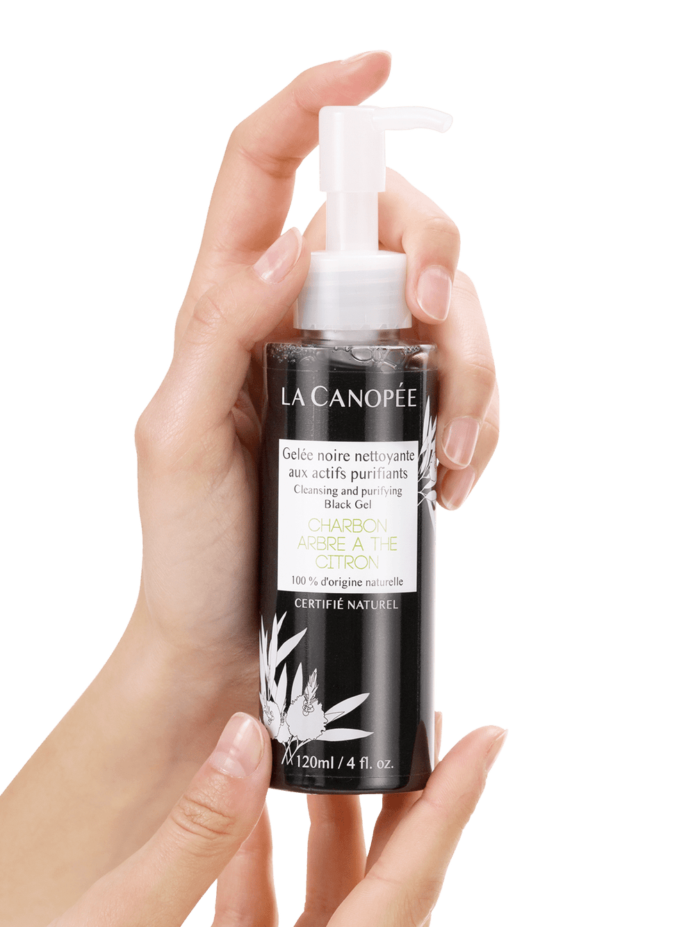 Gelée noire nettoyante aux actifs purifiants