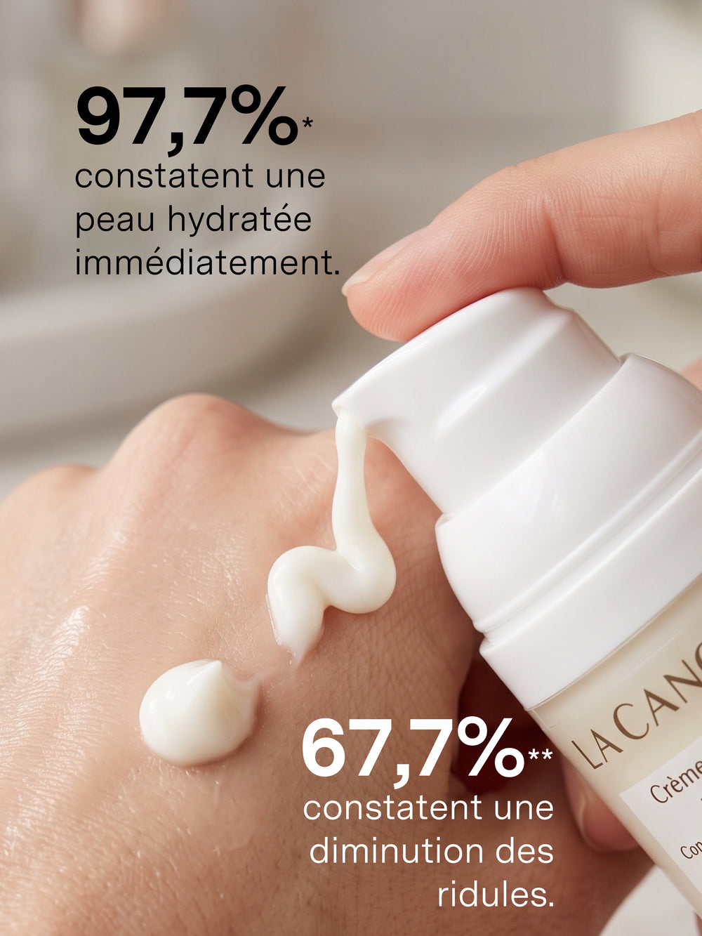 Crème concentrée repulpante