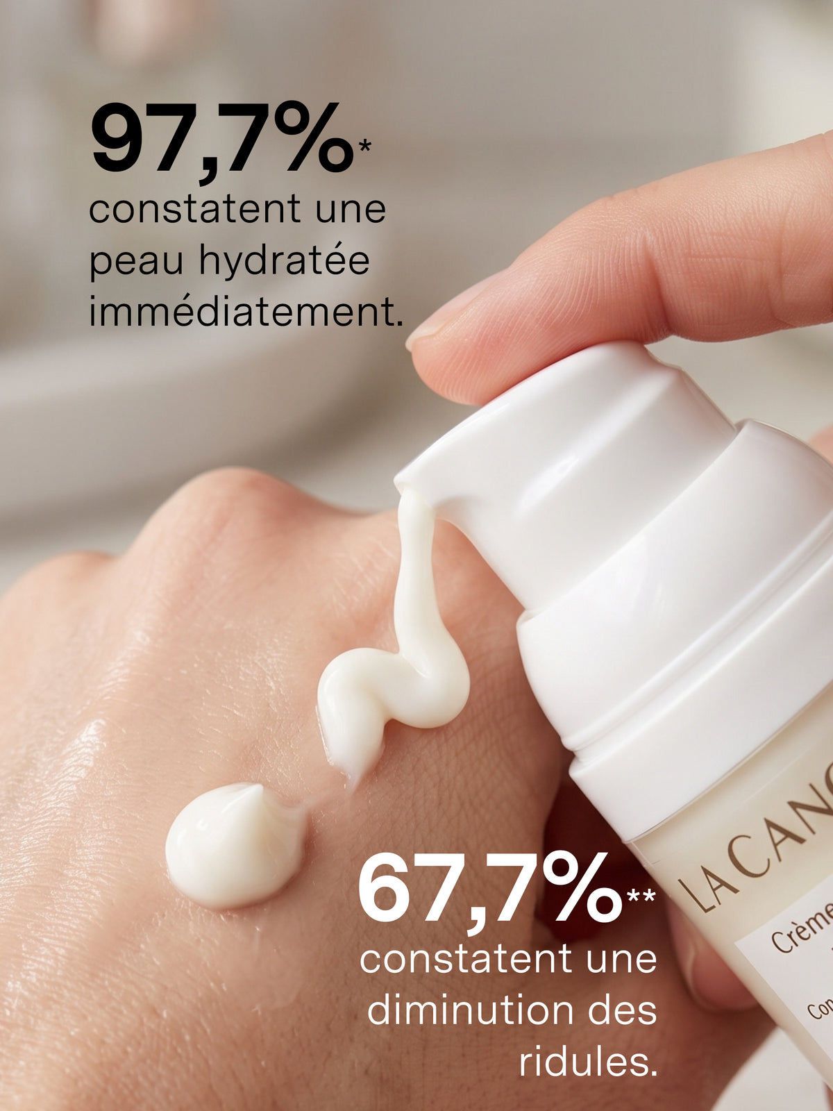 Crème concentrée repulpante