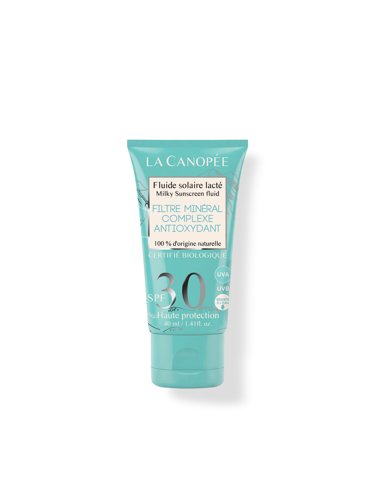 Fluide solaire lacté SPF30
