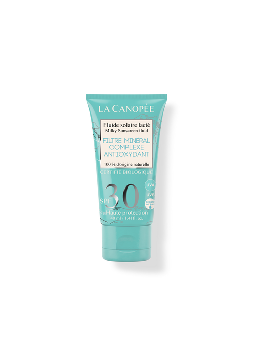 Fluide solaire lacté SPF30