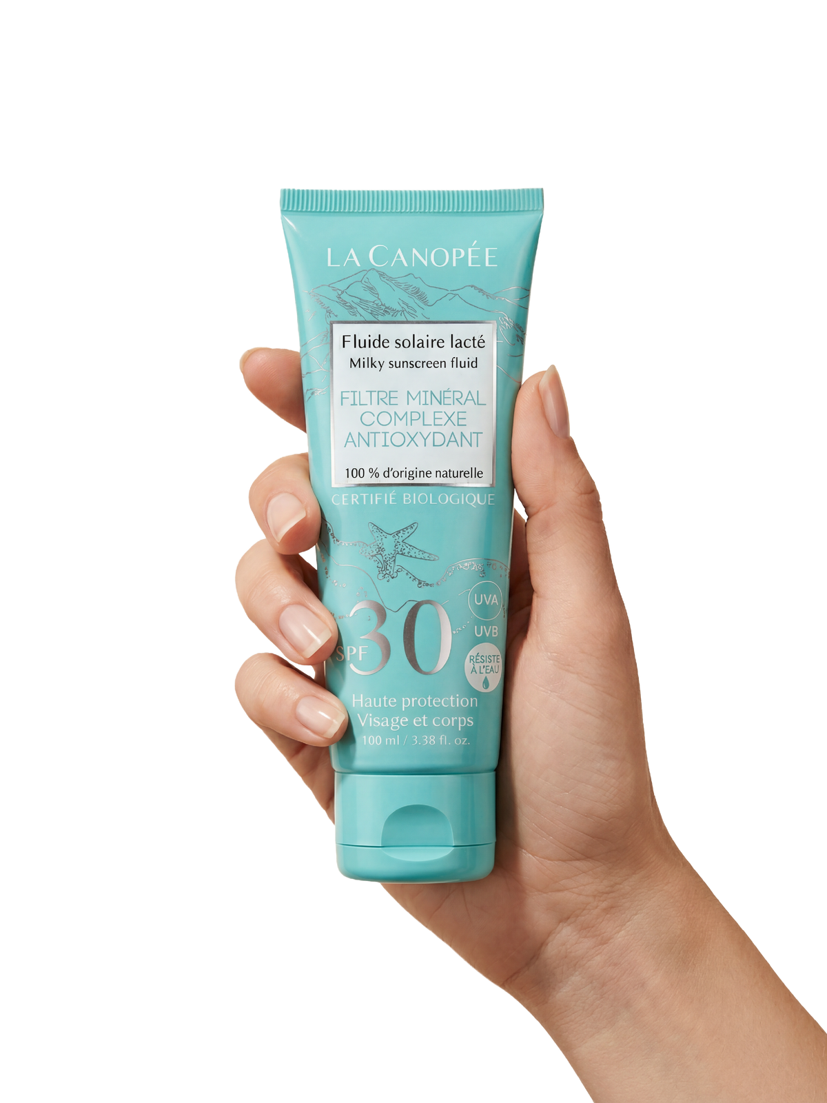 Fluide solaire lacté SPF30