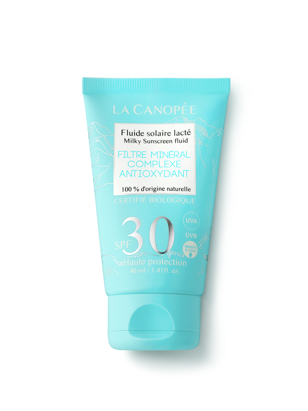 Fluide solaire lacté SPF30