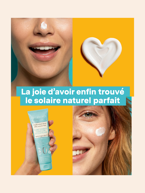 Fluide solaire lacté SPF30