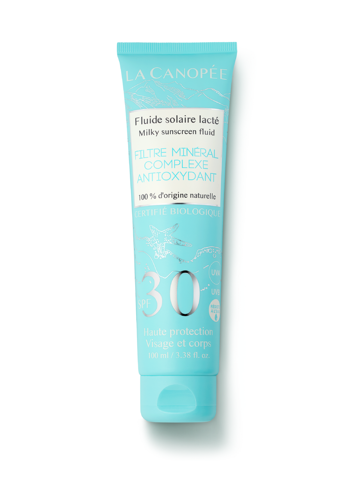 Fluide solaire lacté SPF30