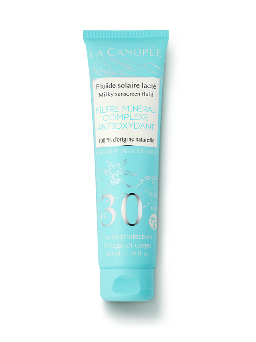 Fluide solaire lacté SPF30