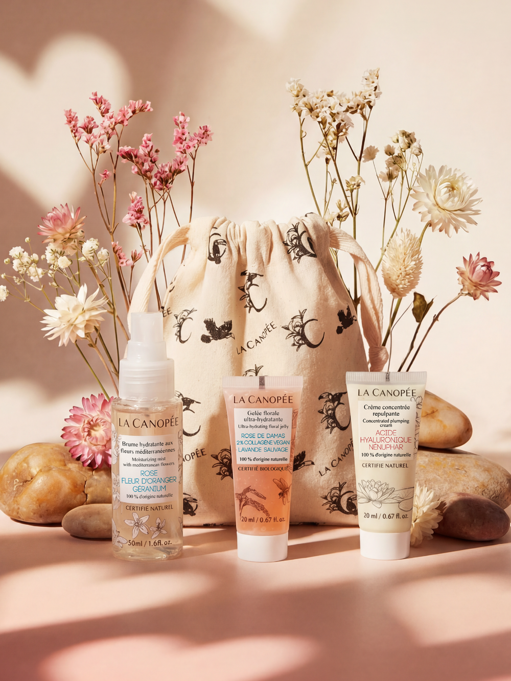 Pochette nouveauté anti-âge voyage