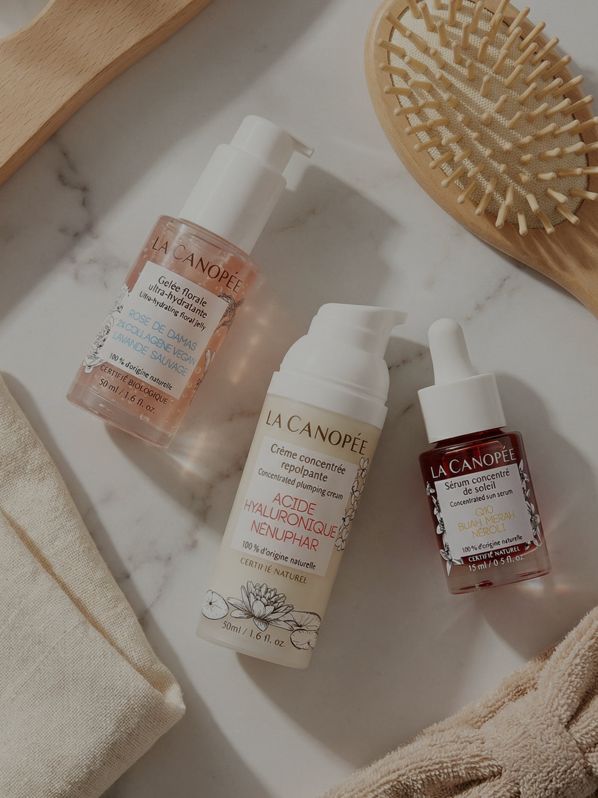 Routine visage anti-âge complète pour hydrater et repulper la peau