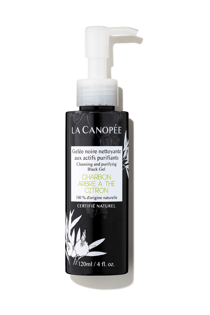 Gelée noire nettoyante aux actifs purifiants – La Canopée